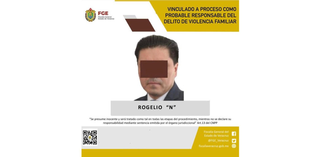Vinculan a proceso a Rogelio «N», exsecretario de Gobierno de Veracruz, por presunta violencia&nbsp;familiar