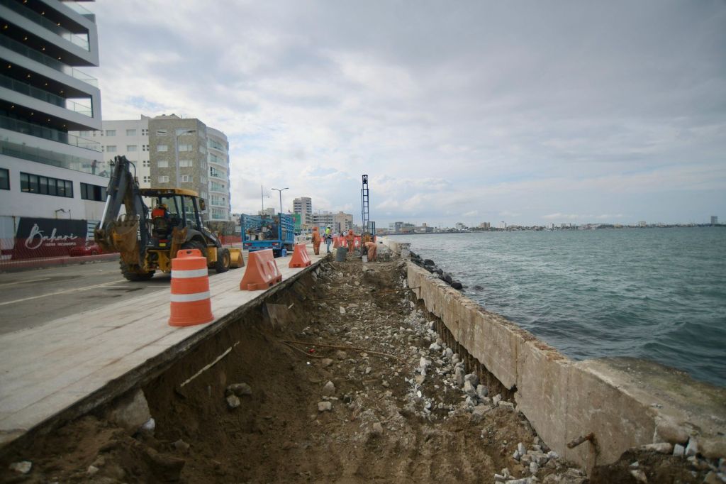 Gobierno estatal rehabilita socavón de Boca del&nbsp;Río