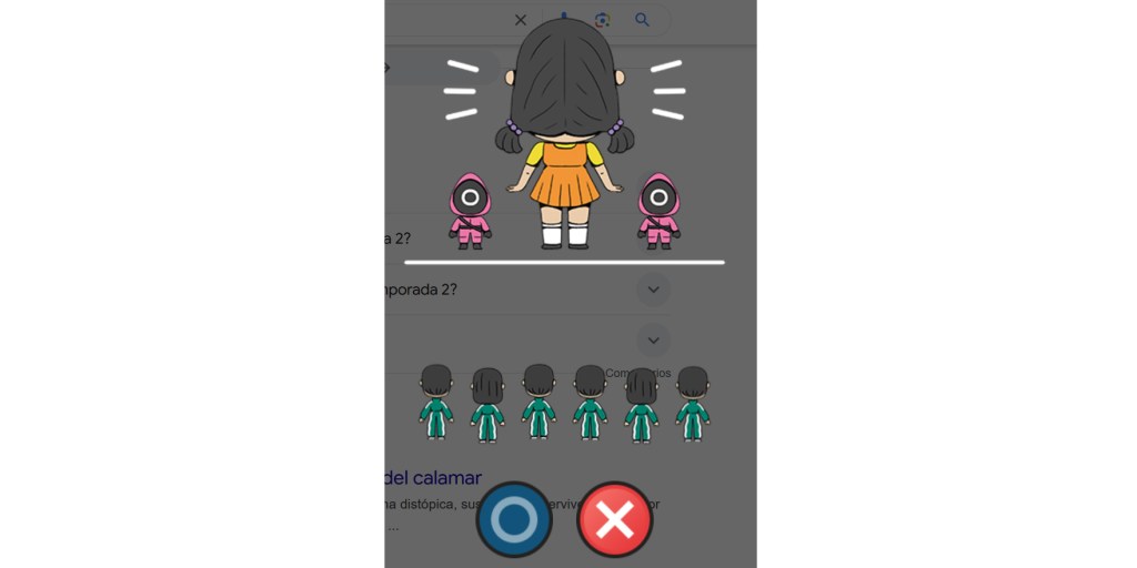 VIDEO | Google hace homenaje al Juego del Calamar con minijuego&nbsp;oculto