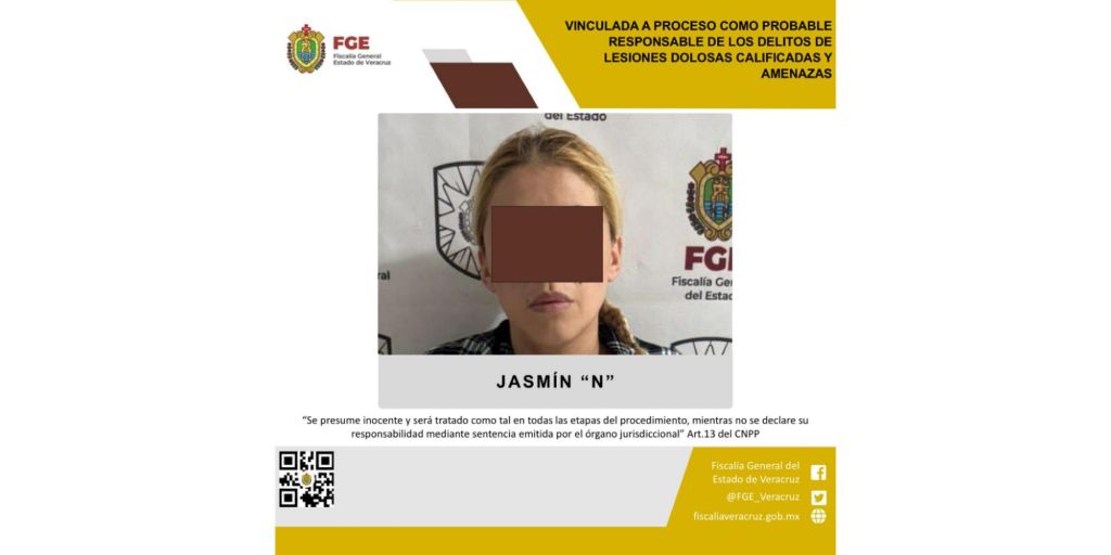 Prisión preventiva a responsable de agresión a una mujer en restaurante de&nbsp;Xalapa
