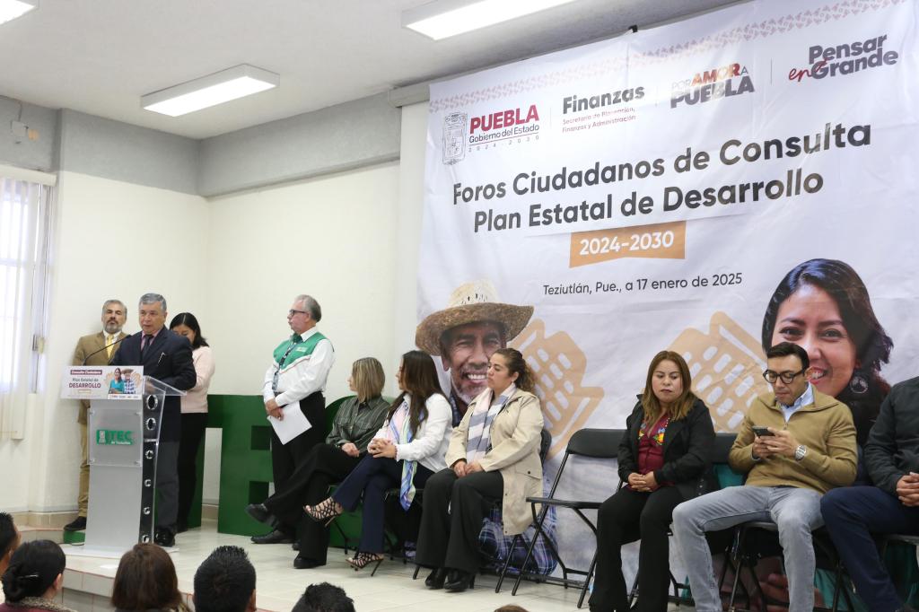 Con visión humanista, se realizan en Teziutlán Foros Ciudadanos de Consulta para el&nbsp;PED