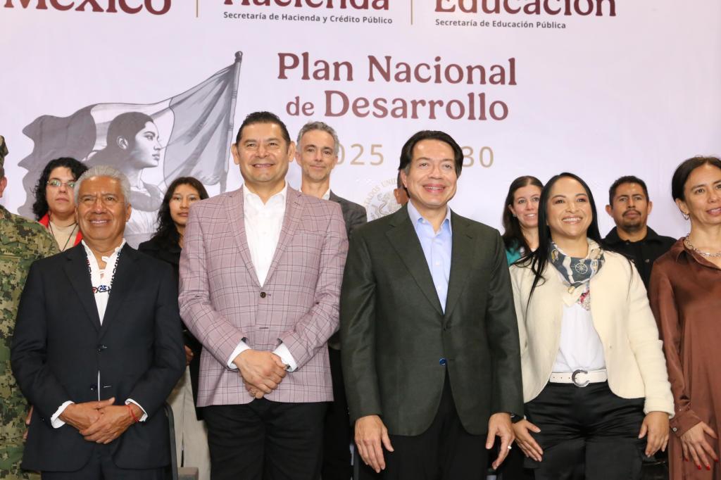 SEP y Gobierno de Puebla refuerzan diálogo con el pueblo, para formular el PND&nbsp;2025-2030