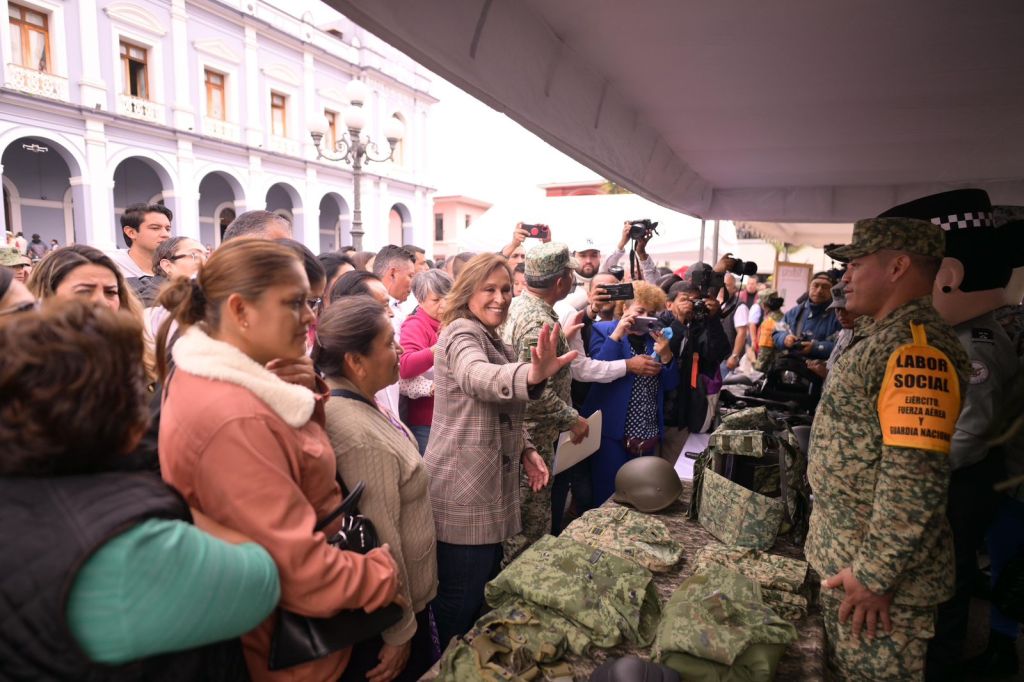 Veracruz dice Sí al Desarme, Sí a la Paz: Rocío Nahle fortalece la estrategia de&nbsp;seguridad