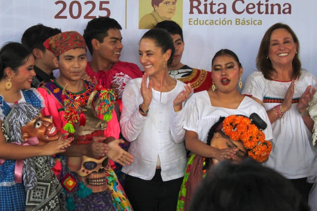 En el impulso a la educación con la beca Rita Cetina, palabra cumplida: Claudia&nbsp;Sheinbaum