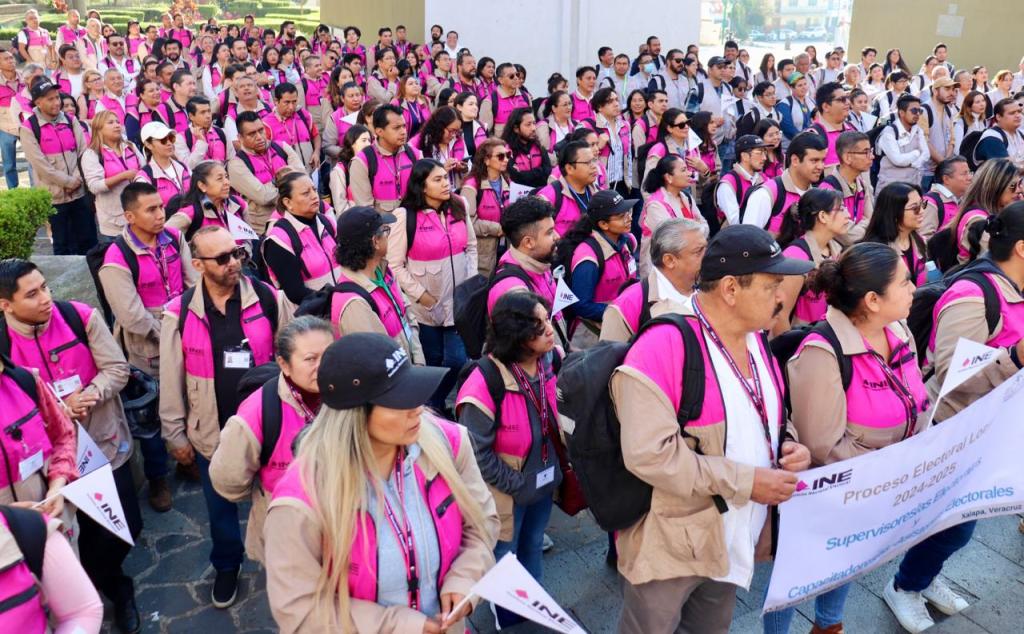 Inicia INE capacitación de personas que podrán integrar las casillas en la Jornada Electoral del 1 de&nbsp;junio
