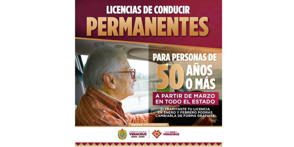 En marzo, licencias de conducir permanentes para mayores de 50 años: Rocío&nbsp;Nahle