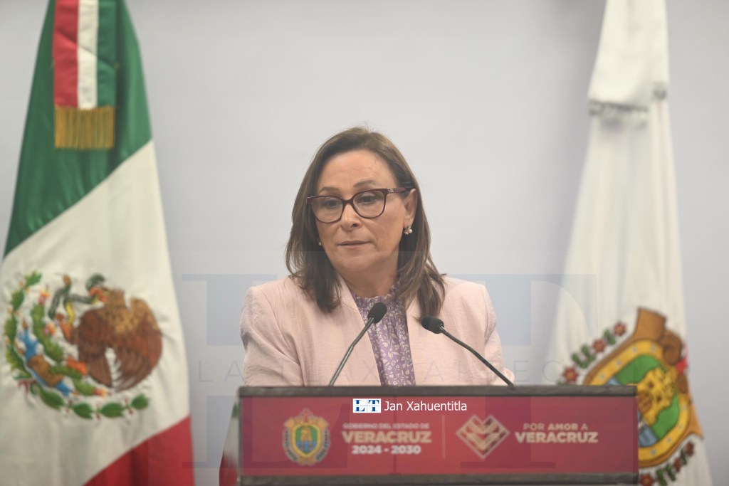 Rocío Nahle anuncia convenios de seguridad con Oaxaca, Puebla y&nbsp;Tlaxcala