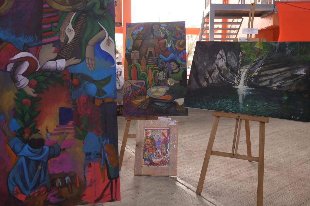 Rocío Nahle reconoce al pintor Enoc León y su labor en la preservación&nbsp;cultural