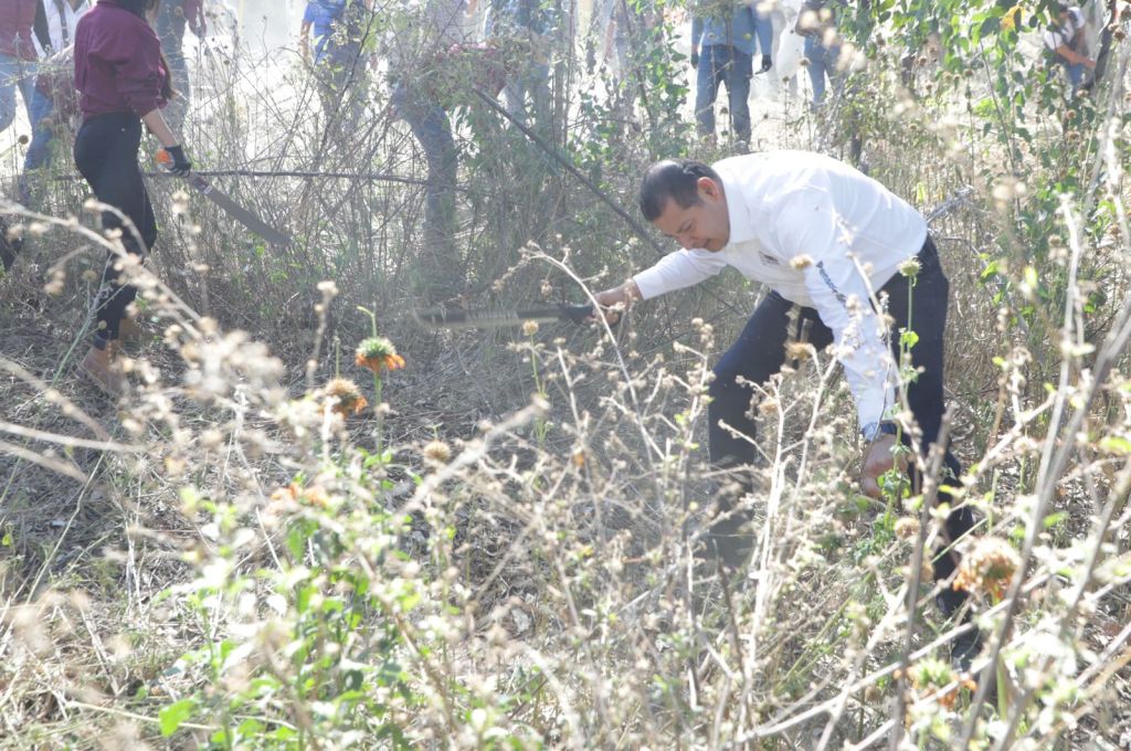 Las faenas nos recuerdan que somos ciudadanos al servicio de Puebla:&nbsp;Armenta