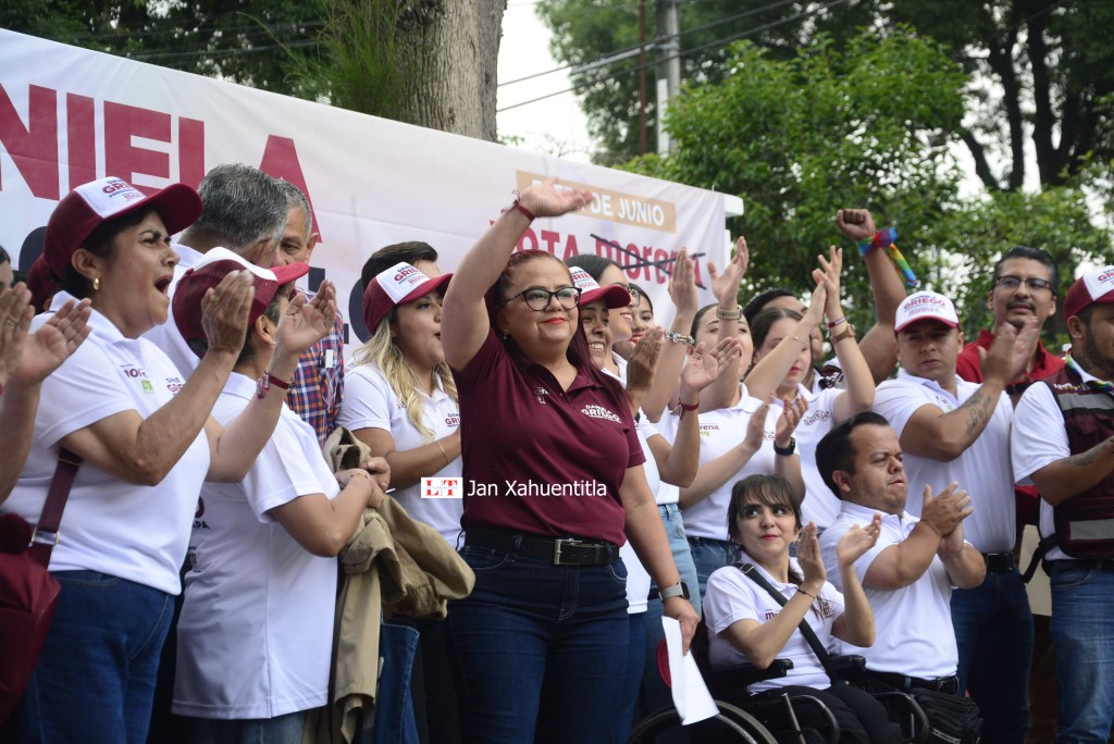 ”Estoy preparada no solo para ganar la elección, también para dirigir un buen gobierno con los principios de la 4T”: Daniela&nbsp;Griego