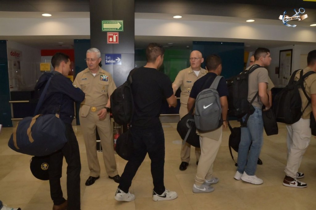 Regresan 172 cadetes del buque ‘Cuauhtémoc’ a&nbsp;México