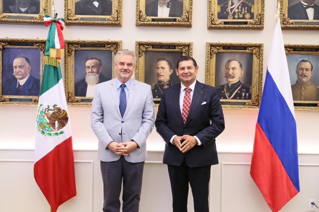 Puebla y Rusia refrendan lazos históricos con visión de&nbsp;futuro