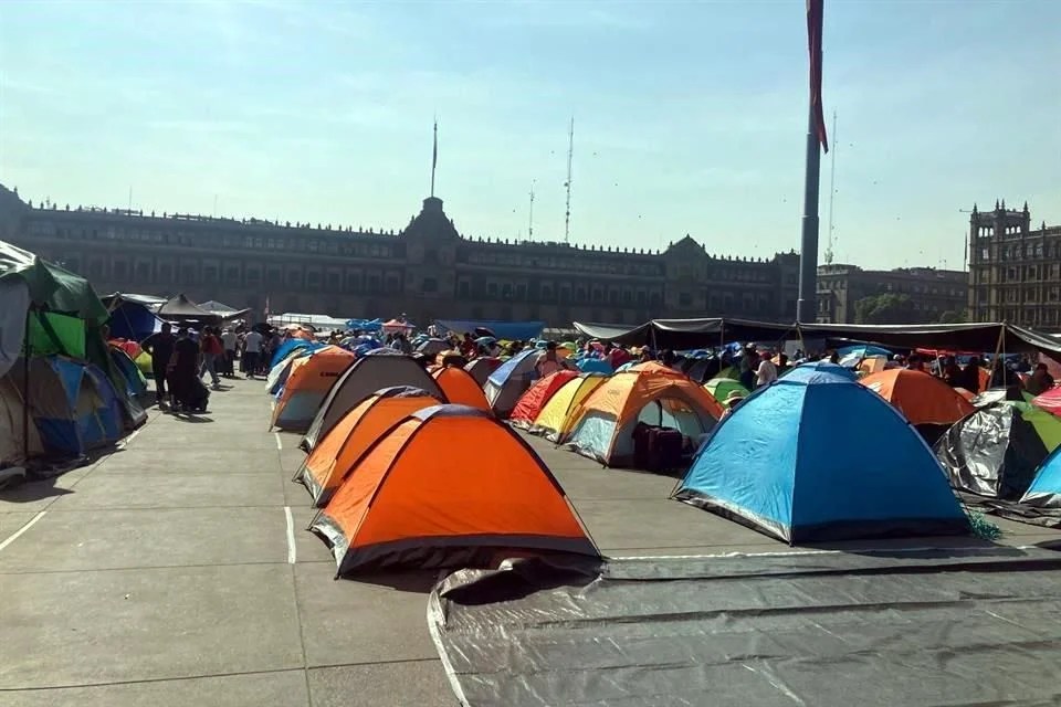 Se moviliza la CNTE en el Día del&nbsp;Maestro