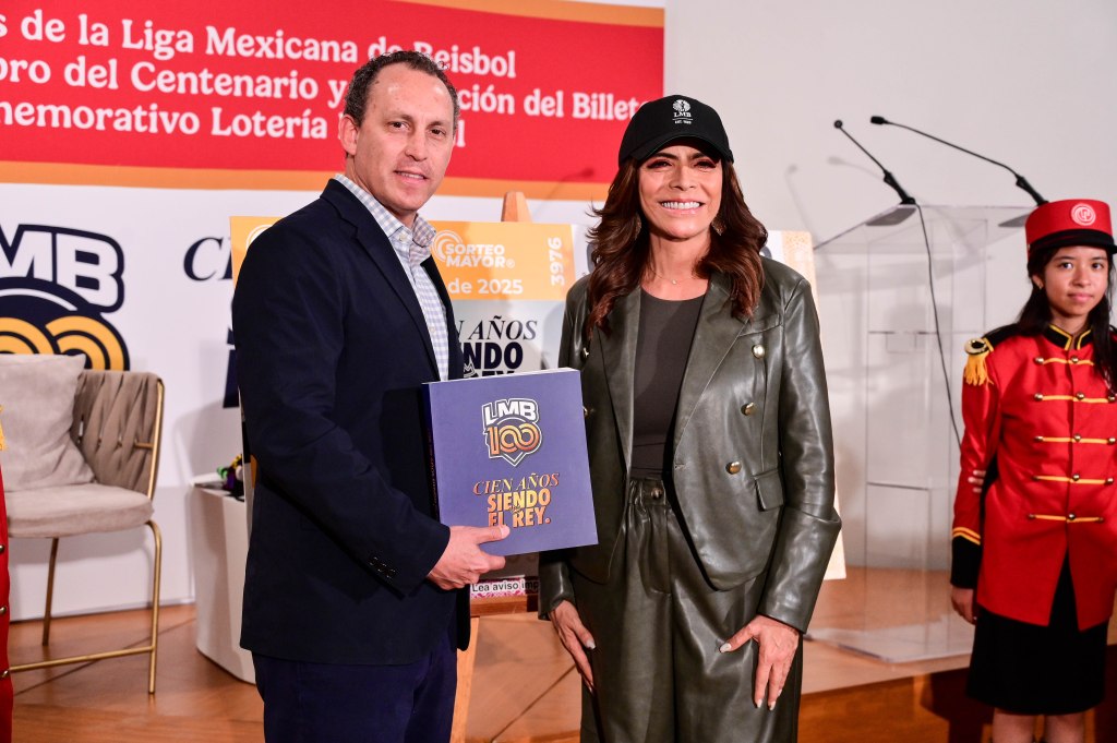 Presentación del libro y develación del billete de Lotería Nacional en conmemoración del Centenario de la&nbsp;LMB