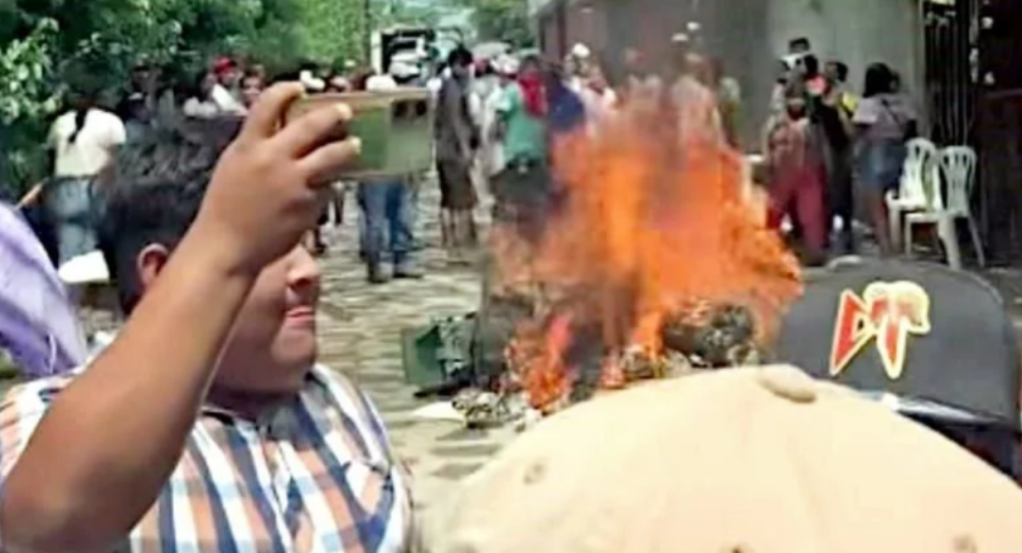 Queman en Aquila y Chontla boletas de la&nbsp;elección