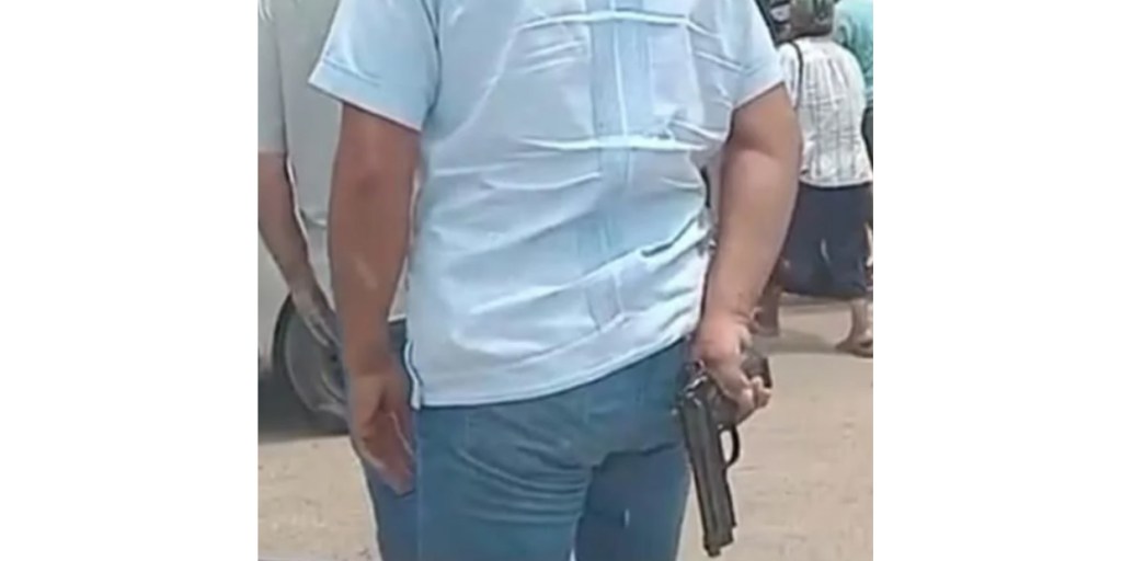 Captan a sujeto armado afuera de casilla en&nbsp;Veracruz