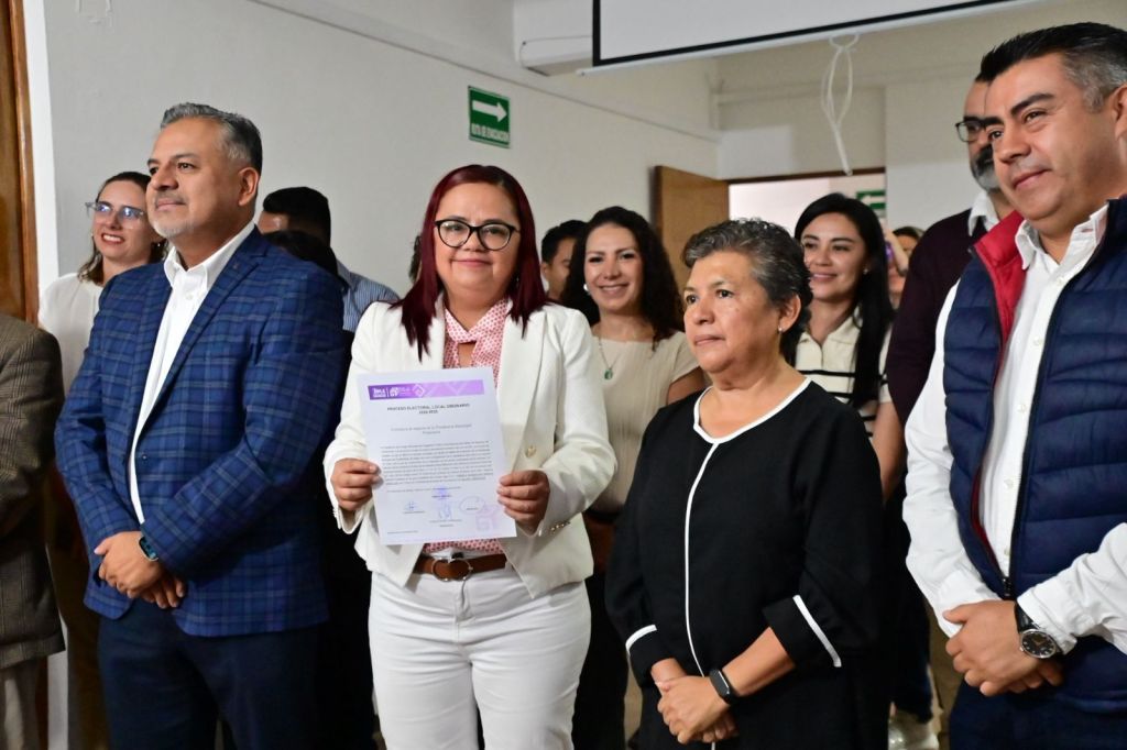 Daniela Griego recibió constancia de mayoría como presidenta electa de&nbsp;Xalapa