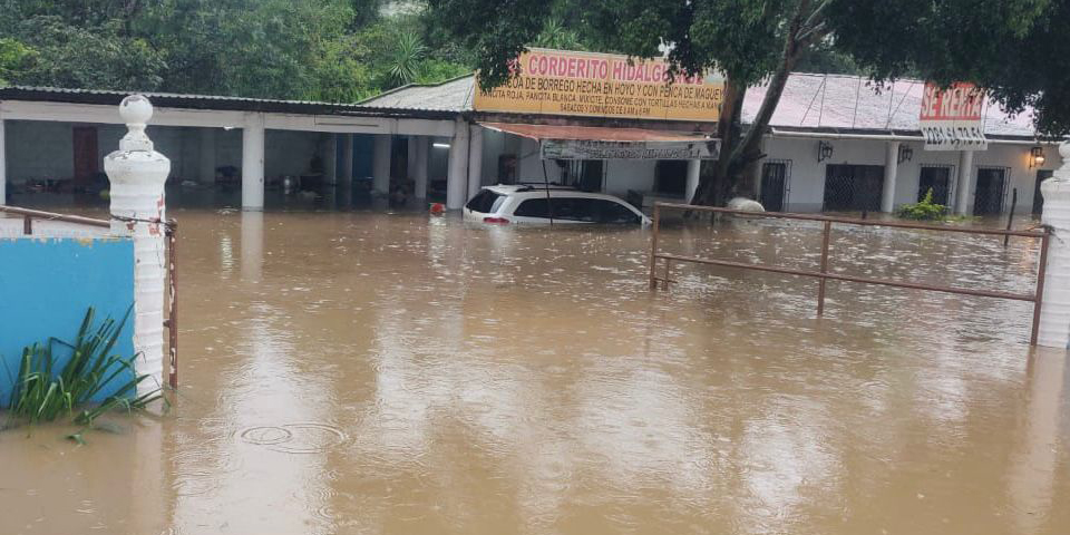 Azotan lluvias a Veracruz; activan ‘Plan&nbsp;Tajín’