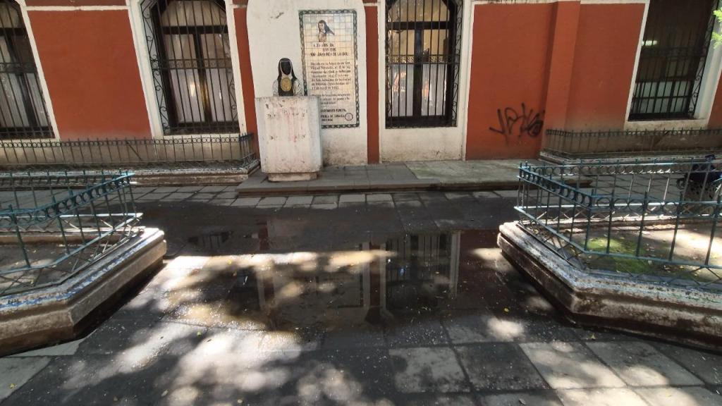 Recupera Gobierno de la Ciudad plazuela “Sor Juana Inés de la&nbsp;Cruz”