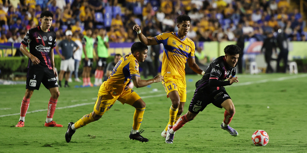 Los Tigres rugen con todo y golean al Puebla en el&nbsp;Volcán