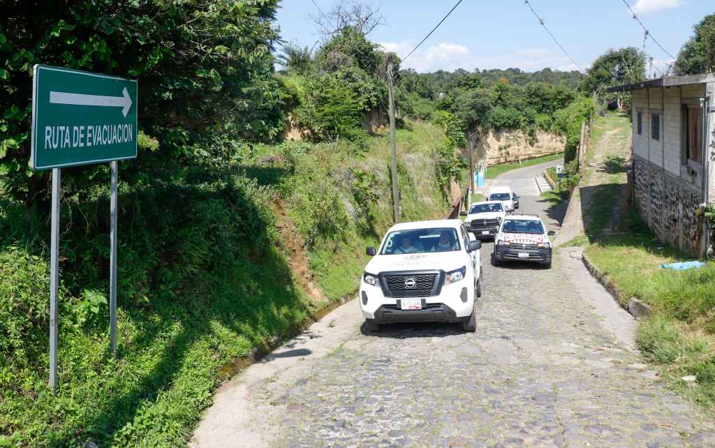 Confianza y protección ante el Popocatépetl: Gobierno de Puebla refuerza rutas de&nbsp;evacuación