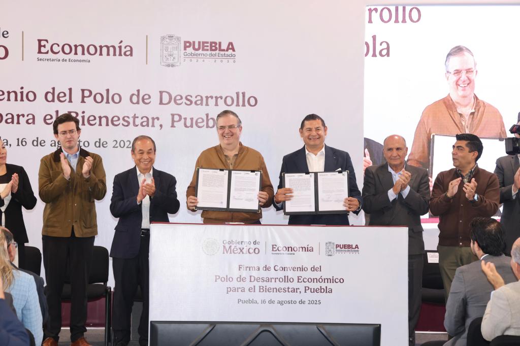 Protección e incentivos a empresarios poblanos con los polos de bienestar de la Dra.&nbsp;Sheinbaum