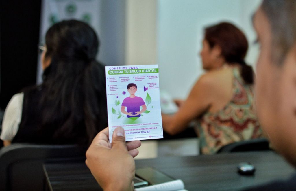 Promueve DIF Puebla Capital el cuidado de la salud mental en las&nbsp;empresas