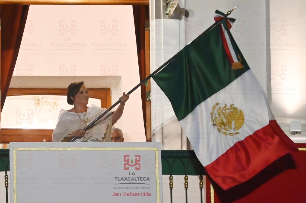Por primera vez una mujer da el Grito de Independencia en&nbsp;Veracruz