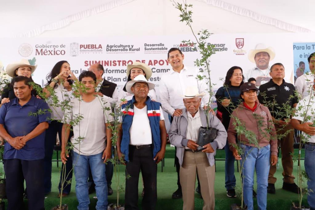 En microrregión de Cuapiaxtla inicia plan de reforestación&nbsp;2025
