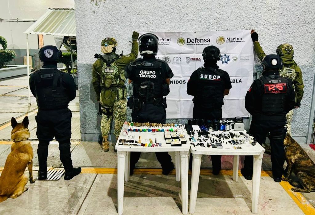Realiza SSP operativos simultáneos en penales de Tepexi y San Pedro&nbsp;Cholula