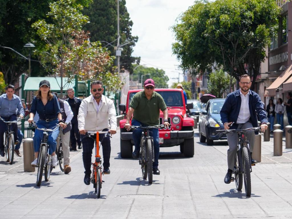 Realiza Gobierno de la Ciudad rodada ciclista por el Día Mundial sin&nbsp;Automóvil