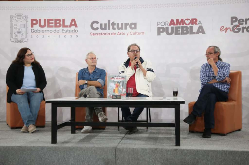 Paco Ignacio Taibo II visita Puebla y presenta: «Tina Modotti. Una mujer del Siglo&nbsp;XX»