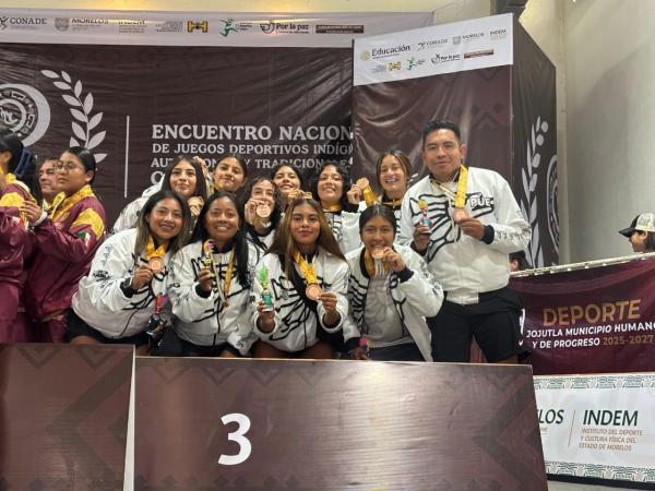 Dos medallas para Puebla en el Encuentro Deportivo Nacional Indígena&nbsp;2025