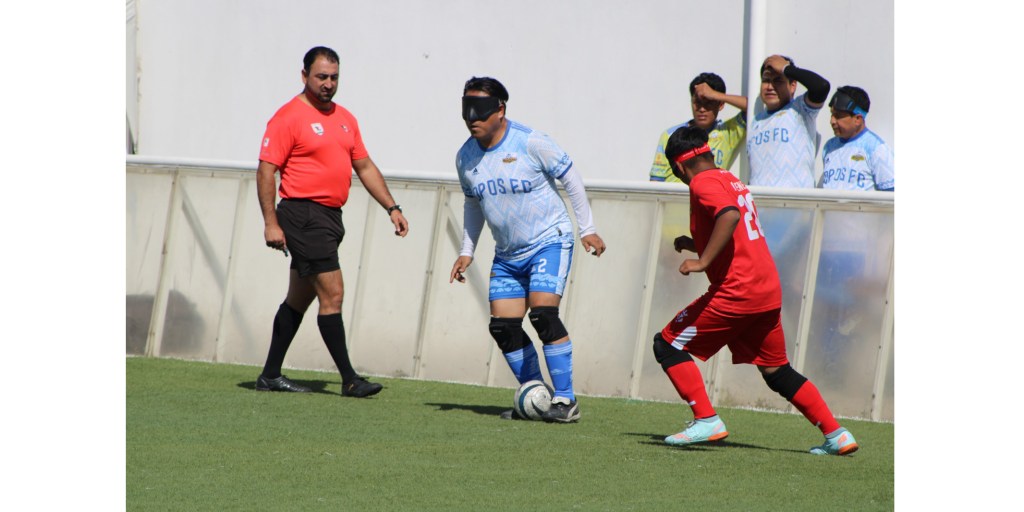 Topos FC, líder del Grupo Sur en la Liga de Fútbol para&nbsp;Ciegos