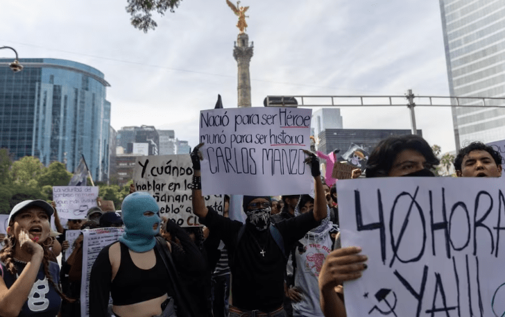 Generación Z marcha en la&nbsp;CDMX