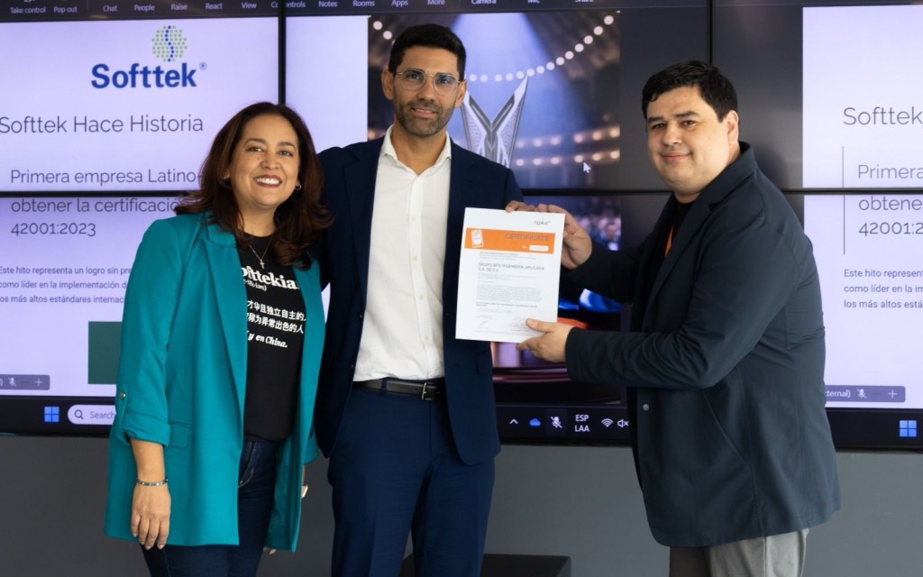 Softtek, primera empresa en tecnología en Latinoamerica en obtener certificación ISO 42001 de&nbsp;IA