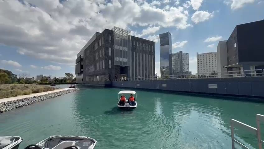 Lago del CIS en Puebla estrena paseos en lancha; promueve convivencia&nbsp;familiar