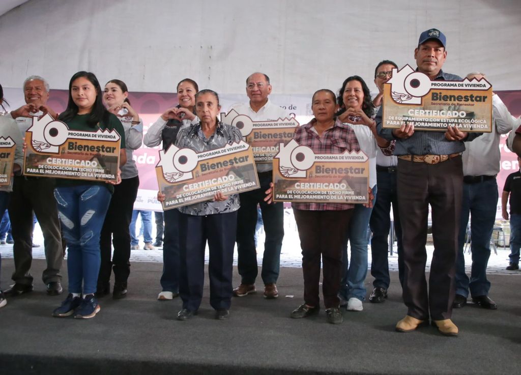 Con inversión superior a 68 mdp, Gobierno de Puebla dignifica viviendas de&nbsp;damnificados