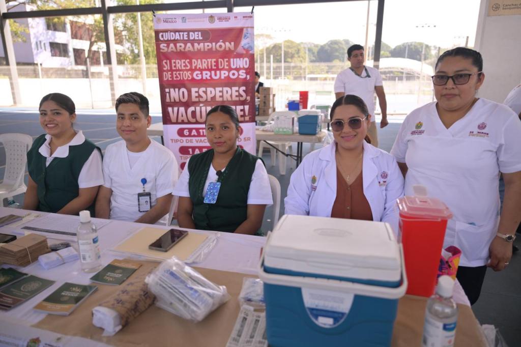 Veracruz se anticipa a riesgos sanitarios con la Campaña contra el sarampión: Rocío&nbsp;Nahle