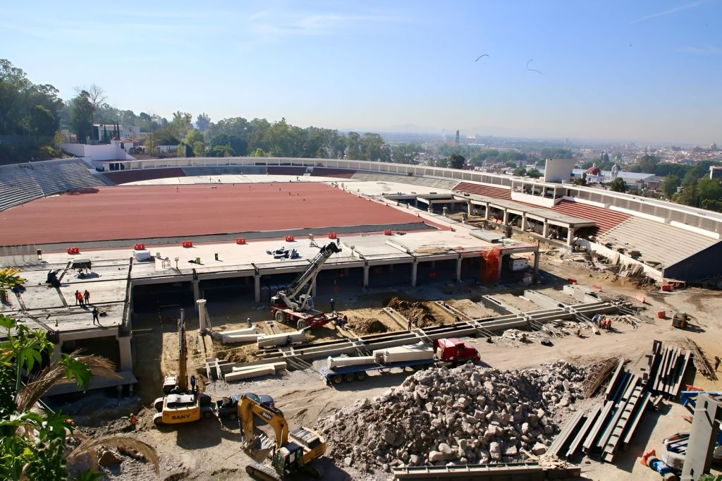 Avance del 65% en la Universidad del Deporte en&nbsp;Puebla