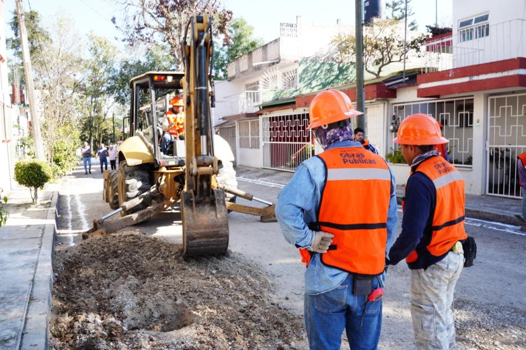 Xalapa inicia nuevas obras de pavimentación con concreto&nbsp;hidráulico