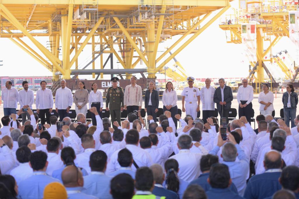 Veracruz, pieza clave en la consolidación de la soberanía energética: Claudia&nbsp;Sheinbaum