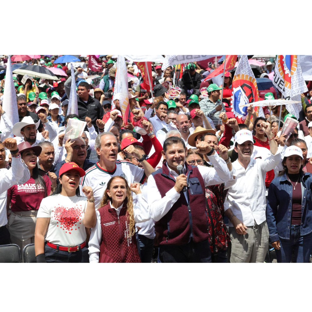 Puebla respalda con firmeza a la presidenta Claudia Sheinbaum a dos años del&nbsp;triunfo