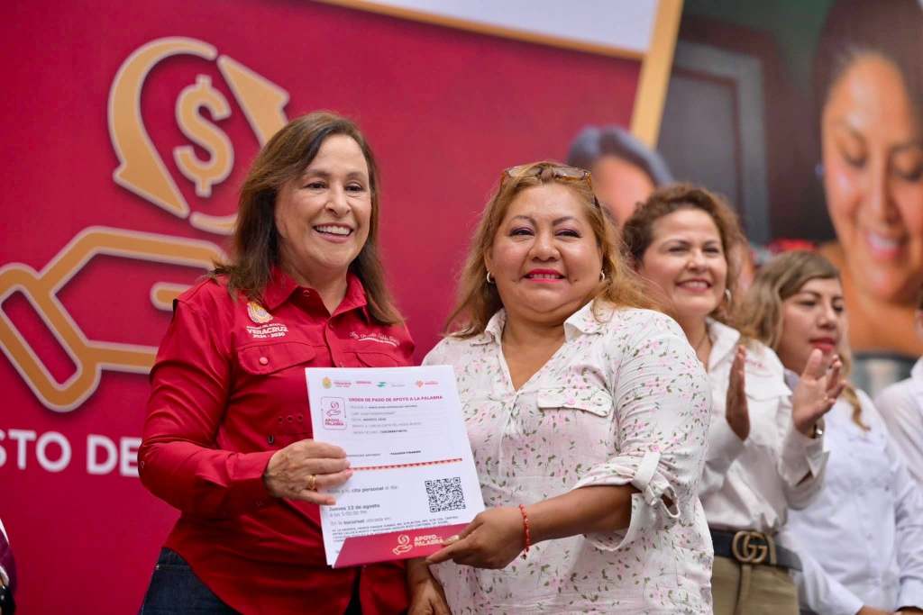 Mil 800 personas de siete municipios reciben Apoyo a la Palabra: Rocío&nbsp;Nahle